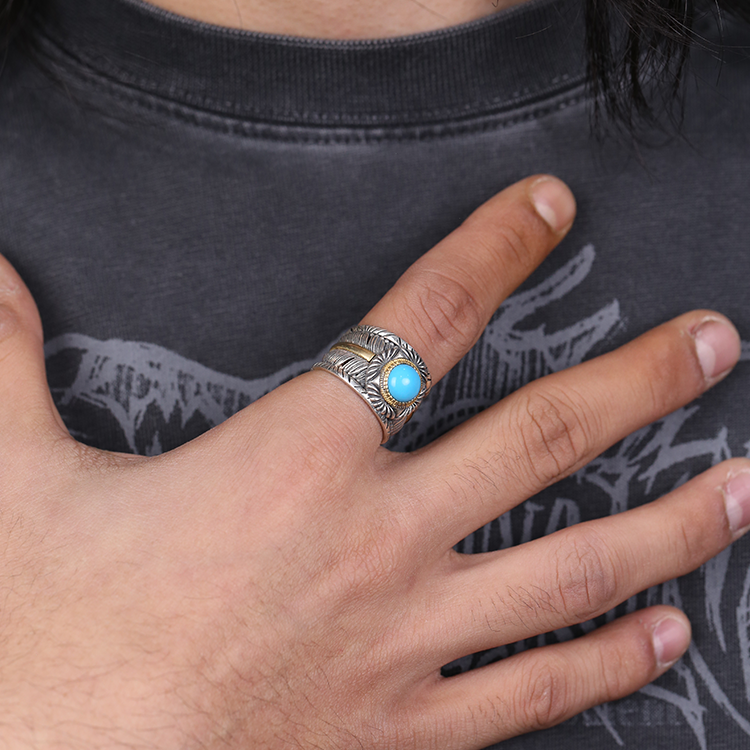 Indian Turquoise Ring