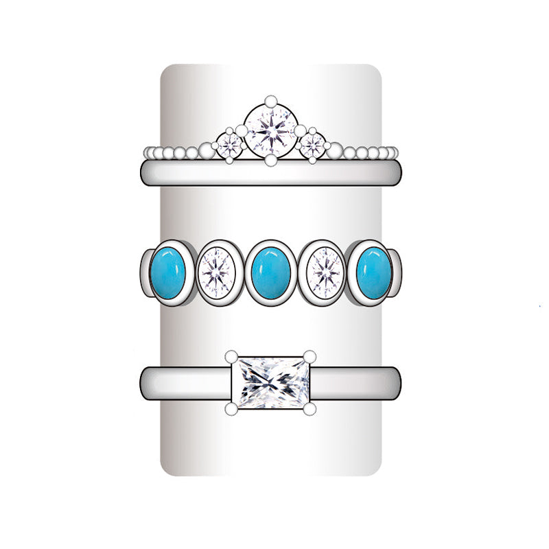 Strategic Talisman Turquoise Ring