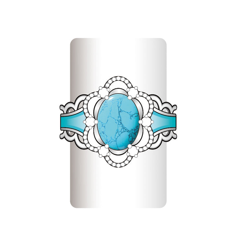 Roman Majesty Turquoise Ring