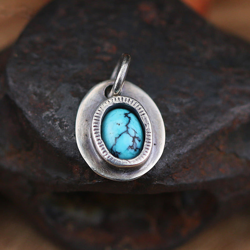 Coin Turquoise Necklace