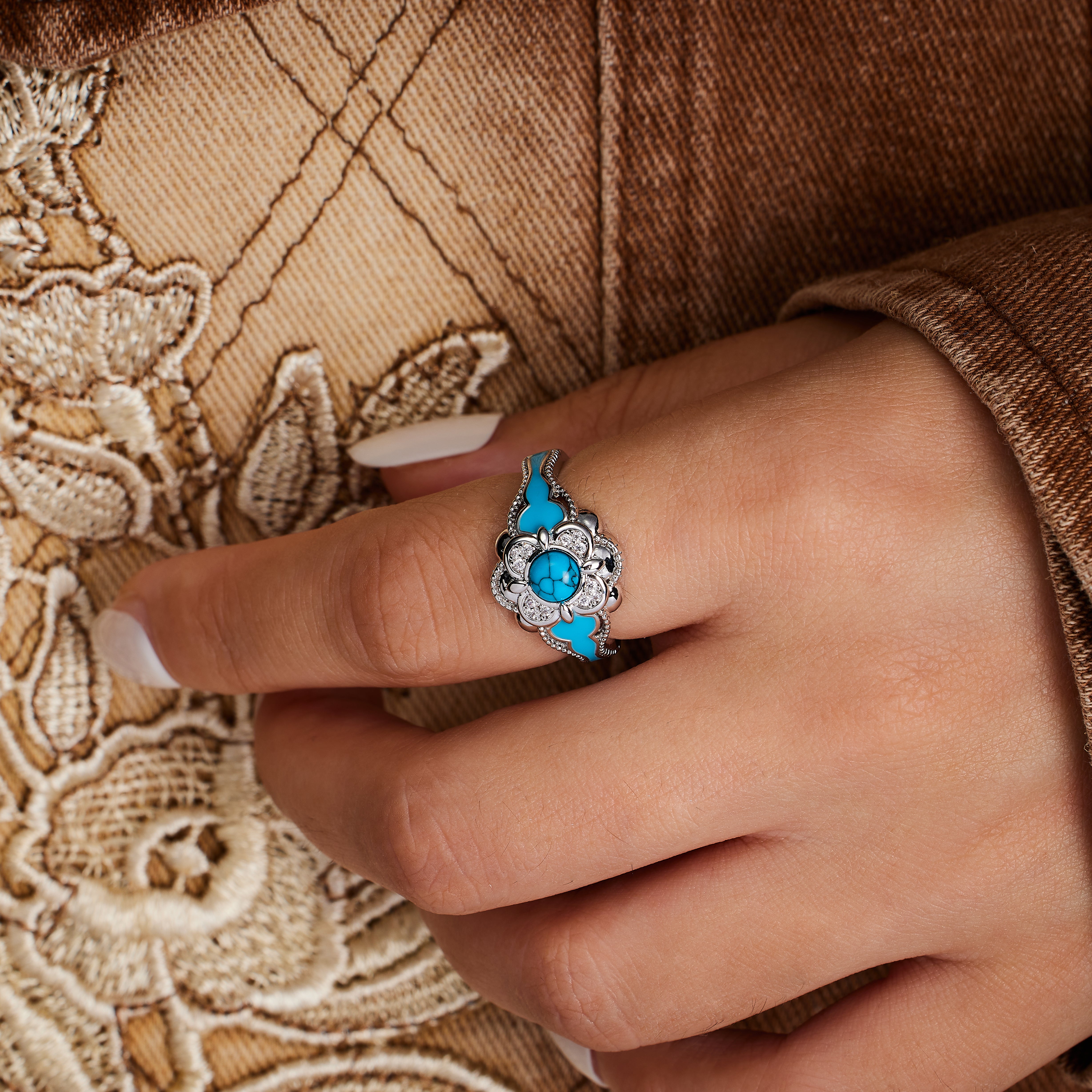 Renaissance Turquoise Ring