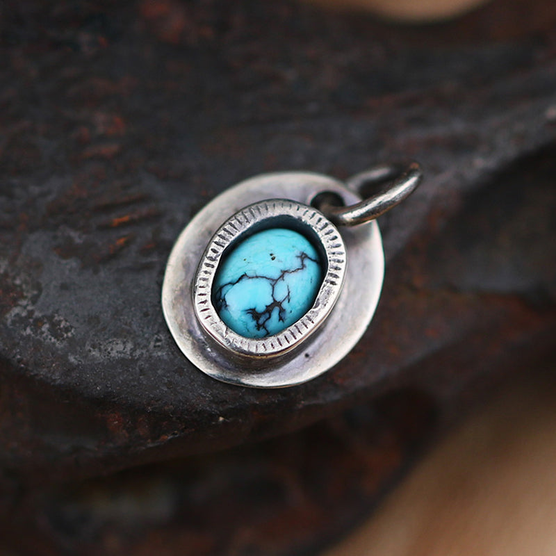 Coin Turquoise Necklace