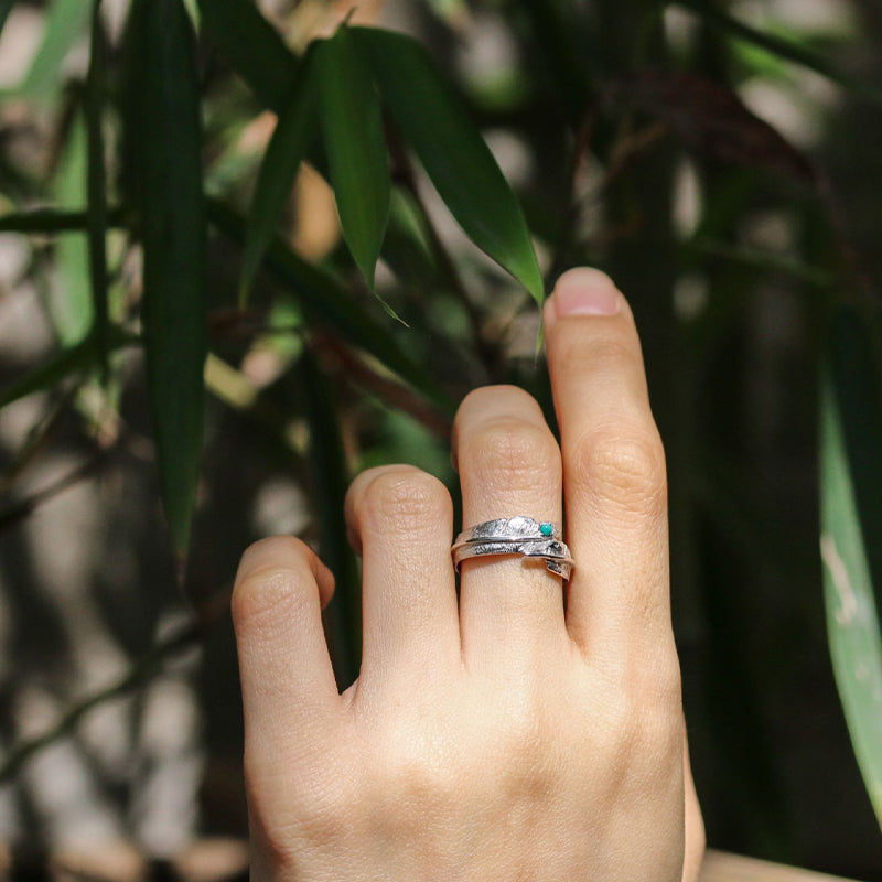 Eagle's Wing Turquoise Ring