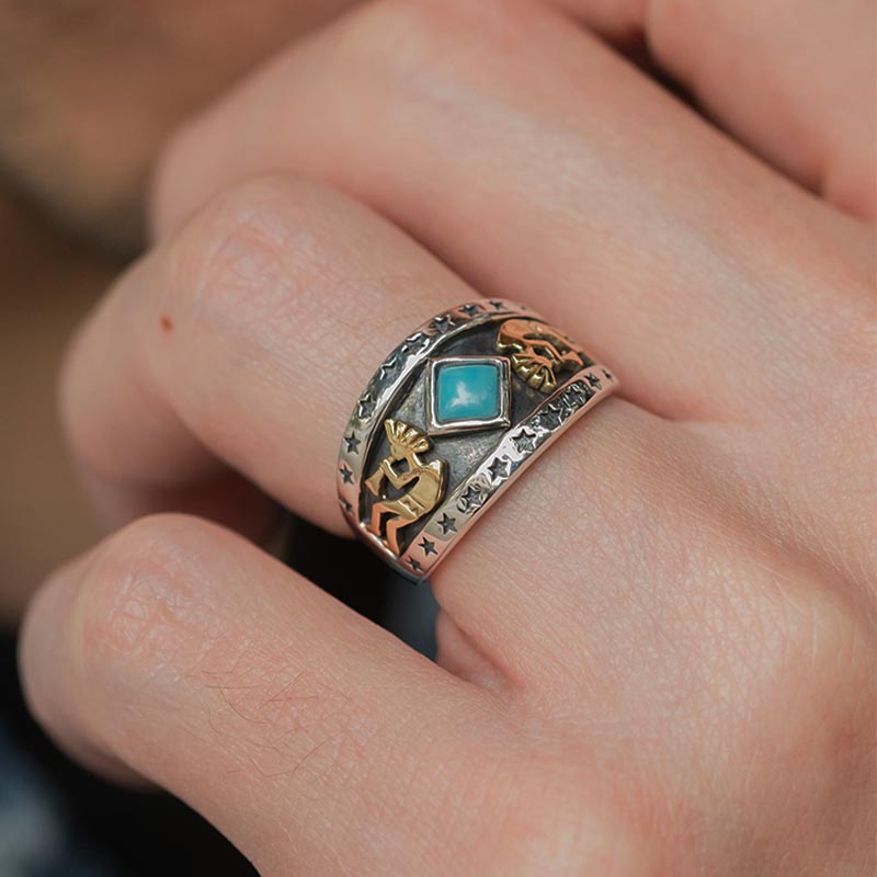 Dynamic Turquoise Ring